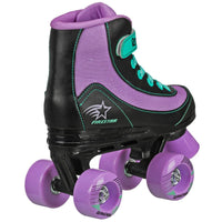 RDS Firestar Skate Girls Purple Black Mint Roller Skates