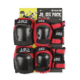 187 Six Pack Junior Red