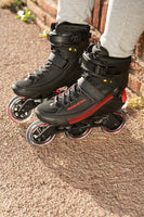 Powerslide Swell 100mm Black Inline Skates