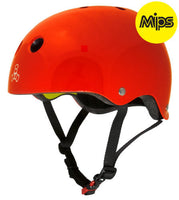 Triple 8 Helmet Derby MIPS Red Gloss