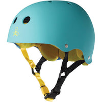 Triple 8 Brainsaver Helmet Baja Teal Rubber