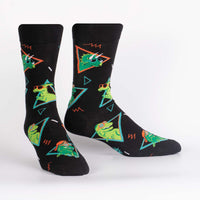 Sock it to Me Jurassic Party Mens Crew Socks