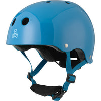 Triple 8 LIL 8 Blue Gloss Helmet