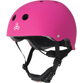 Triple 8 LIL 8 Pink Matte Helmet