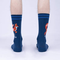 Sock it to Me Zero Fox Given Mens Crew Socks