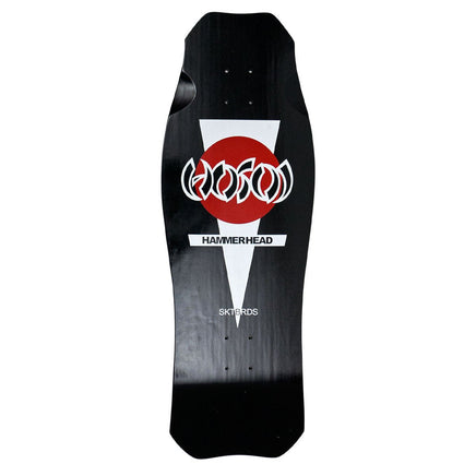 Hosoi Skateboards O.G. Hammerhead Deckâ€“ 10.5"x31"- Black