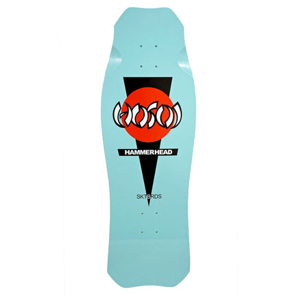 Hosoi Skateboards O.G. Hammerhead Deckâ€“ 10.5"x31"- Turquoise