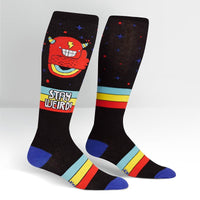 Sock it to Me Stay Weird! Stretch Knee High Socks