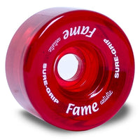 Suregrip Fame Wheels CLEAR COLOUR 57mm 95a 8Pack