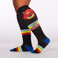 Sock it to Me Stay Weird! Stretch Knee High Socks