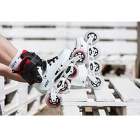 Powerslide Next Black White 90 Inline Skates