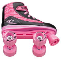 RDS Firestar Skate Girls Pink Camo Roller Skates