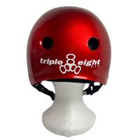 Triple 8 Skate Helmet SS Red Metallic