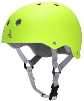 Triple 8 Brainsaver Helmet Zest Fluro Gloss w/ Grey Liner