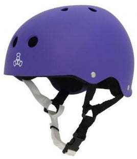 Triple 8 Brainsaver Helmet Purple Rubber