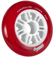 Powerslide Spinner Inline Wheels 110mm/88a - Red Each