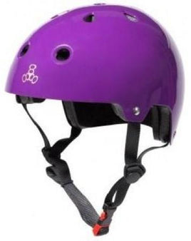 Triple 8 Certified Helmet Purple Gloss