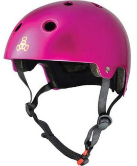 Triple 8 Certified Helmet Pink Metallic