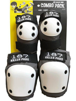 187 Adult Combo Pack Grey (Knee & Elbow)
