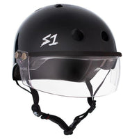 S1 Visor Helmet Black Gloss
