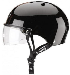 S1 Visor Helmet Black Gloss