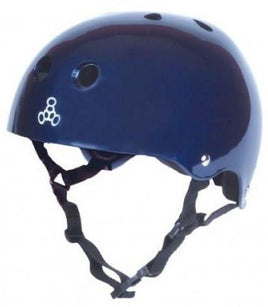 Triple 8 Brainsaver Helmet Blue Gloss