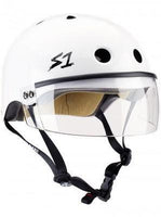 S1 Visor Helmet White Gloss