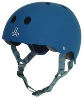 Triple 8 Brainsaver Helmet Blue Rubber