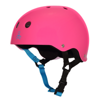 Triple 8 Skate Helmet SS Neon Fuschia Gloss
